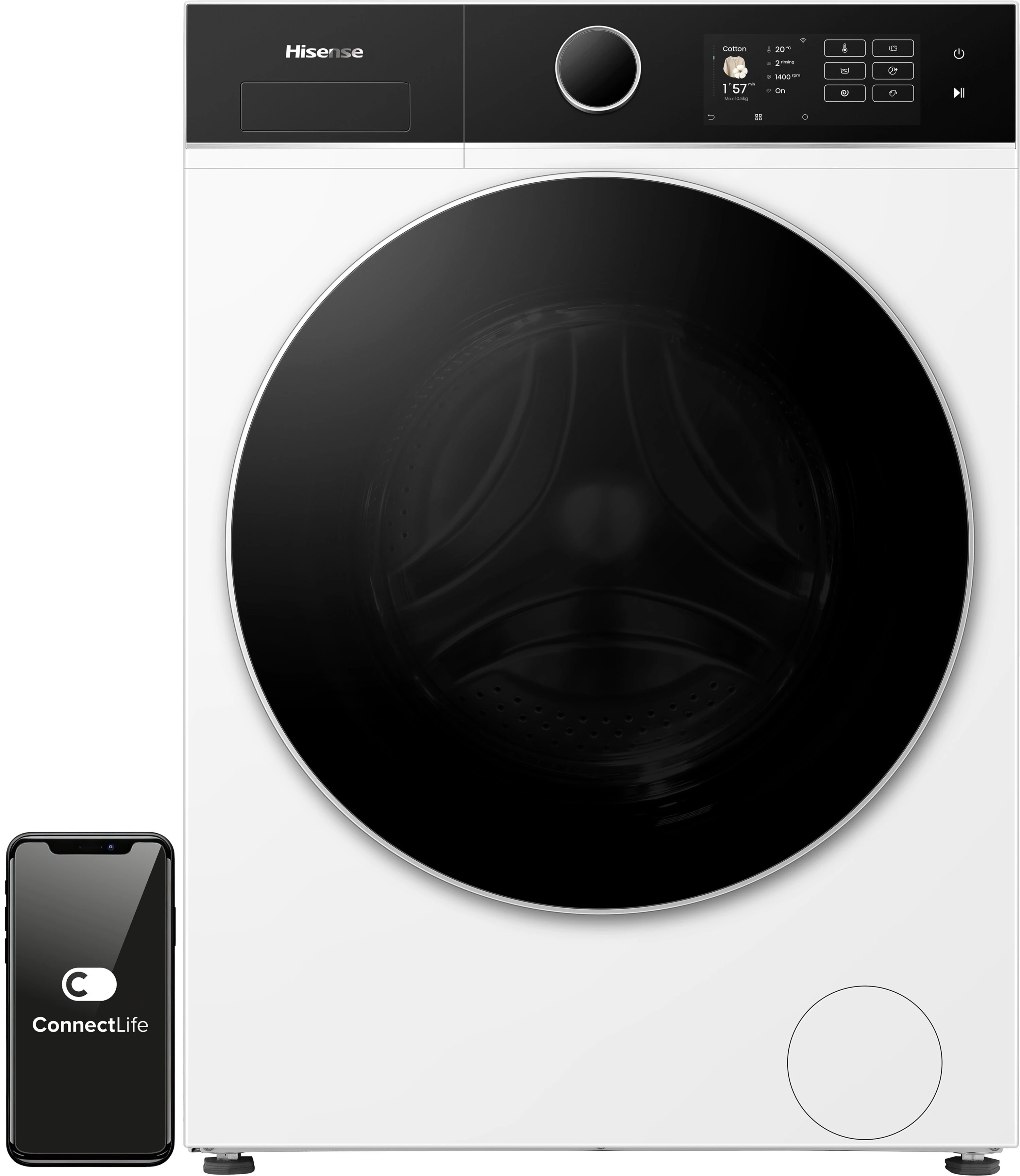Pralka HISENSE WF5I1045BWQ 1